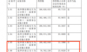 中炬高新蹊跷事：梁大衡落选董事会，大股东未支持自家人？