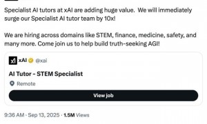 马斯克突袭挥刀，曝xAI最大部门1/3员工一夜被裁