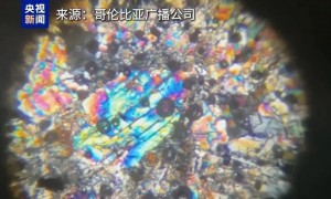 一颗陨石坠落在国外民宅，内部结构呈现彩虹光泽；推测其形成于45.6亿年前
