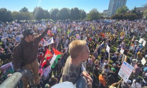 “全美700万人涌上街头抗议特朗普:这个国家正走向灭亡”