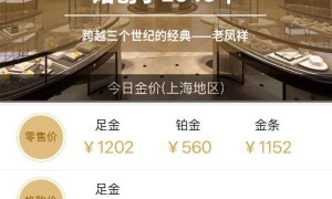 多品牌金饰克价跌破1200元,机构称“黄金长期利好逻辑仍在”