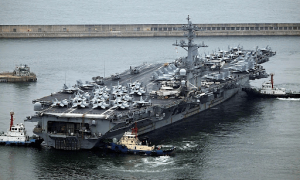 美中央司令部:已部署“罗斯福”号航母至美第五舰队作战区域