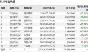 减持腾讯阿里,加仓茅台……张坤最新“思路”曝光